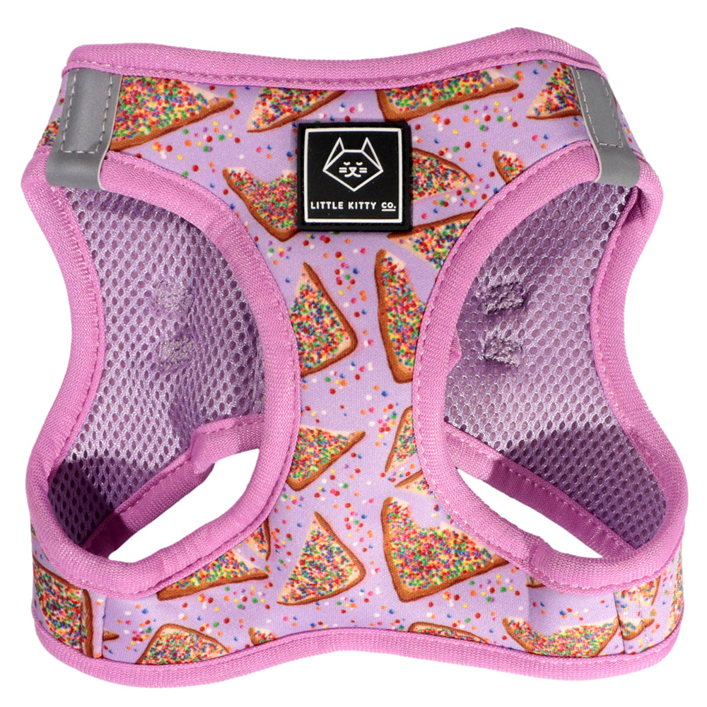 Little Kitty Co. Cat Step-In Harness - Purple Fairy Bread (Limited Edition)