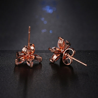 Bijoux Starbud Stud Earrings - Adorable, petite star-shaped crystal earrings, available in multiple colours.