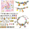 Cheeky Crafter Children's Jewellery Kit - A cute unicorn-themed box full of assorted beads and charms for making jewellery.