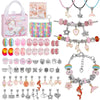 Cheeky Crafter Children's Jewellery Kit - A cute unicorn-themed box full of assorted beads and charms for making jewellery.