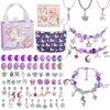 Cheeky Crafter Children's Jewellery Kit - A cute unicorn-themed box full of assorted beads and charms for making jewellery.