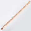 Damodice Spiral Chain Bracelet - A beautiful rose gold spiral chain bracelet that looks like it's made out of twisted strands of gold.