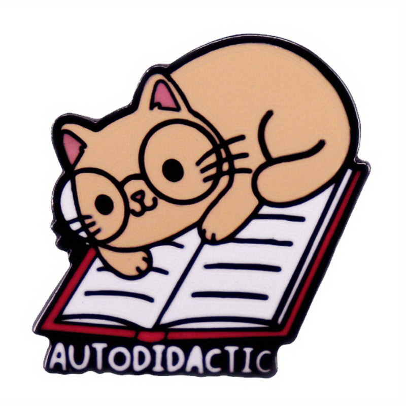 "Autodidactic" Enamel Pin