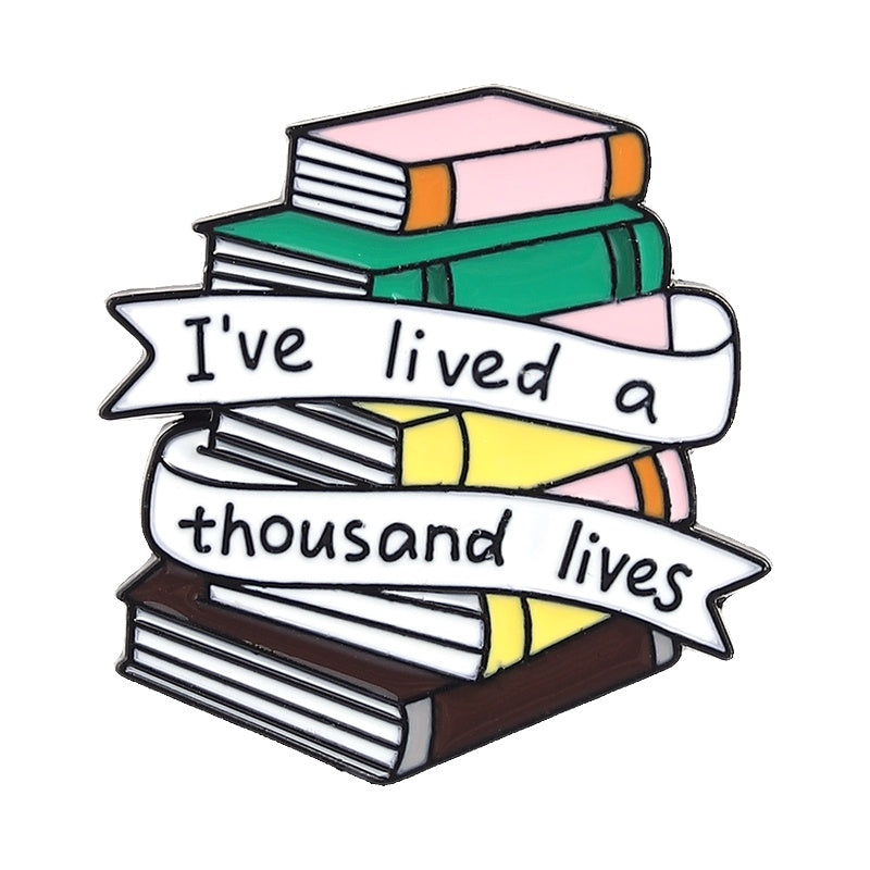 "I've Lived A Thousand Lives" Enamel Pin