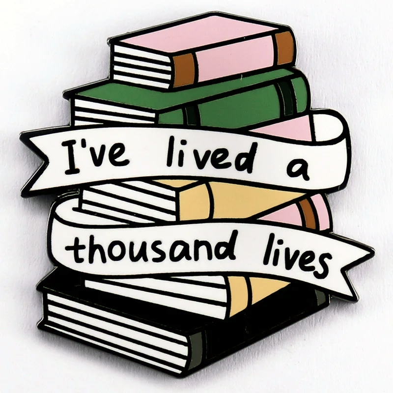 "I've Lived A Thousand Lives" Enamel Pin