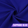 Essentials Basic Chiffon Scarf - A beautiful solid-coloured large chiffon scarf, available in fifteen vibrant colours.