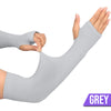 The Essentials Summer Arm Covers - Simple, stretchy arm covers made from stretchy polyester spandex, available in black, white, grey, pink, blue, purple, or khaki.