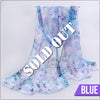 Ethereal Grace Chiffon Scarf - Beautiful chiffon scarves with floral designs in a variety of vibrant colours.