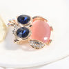 Happily Hootiful Chonky Owl Brooch - An adorable chubby owl-themed brooch, available in pink or white pearl.