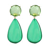 Kayleigh Oversized Drop Earrings - Huge translucent resin earrings available in an assortment if vibrant colours.