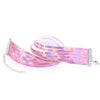 Retro Revival - Trinity Holographic Chokers - Strand - A close-fitting leather necklace made of six slim strands of holographic leather.
