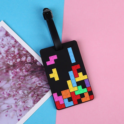 Snazzy Tags - Cute rectangular luggage tags in assorted bright fashion colours and prints