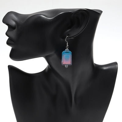 Teenytopia Glitterpop Popsicle Earrings - Adorable miniaturised resin ice pops, filled with vibrant colourful liquid and glitter.