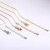 Cheeky Crafter Custom Chain - A simple fine link chain available in an assortment of different shades of silver, gold, bronze, copper, and black.