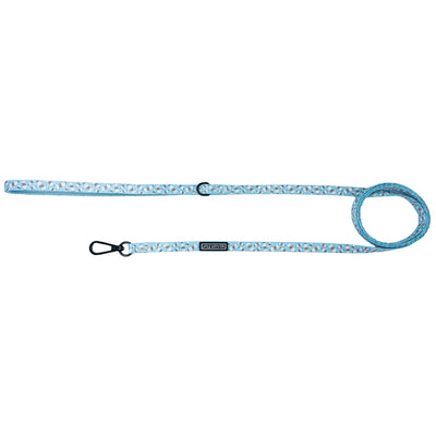 Little Kitty Co. Cat Leash - Milk is an adorable baby blue design with a milk bottle pattern on it, perfect for a tiny kitten - or a bigger kitty who will be your baby forever, of course!