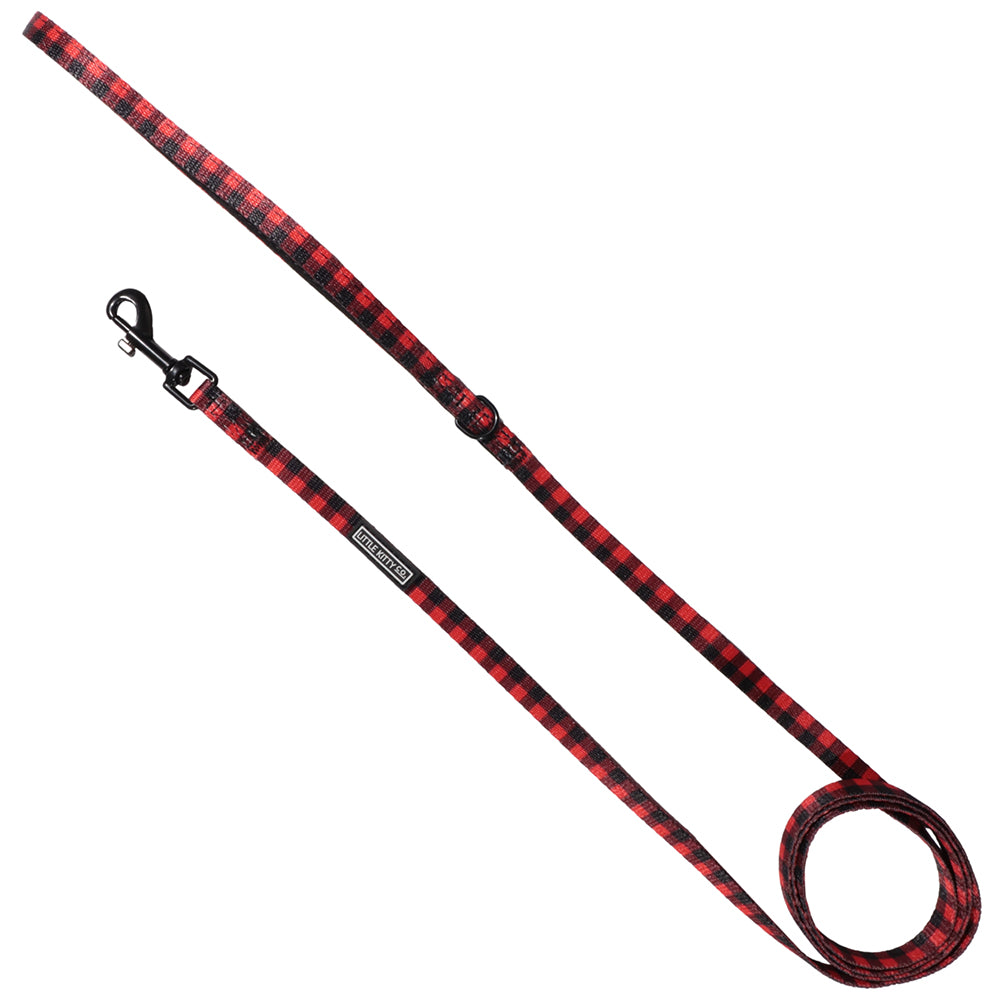 Plaid To The Bone is a classic red-and-black plaid pattern, perfect for the tasteful kitty on the move. 