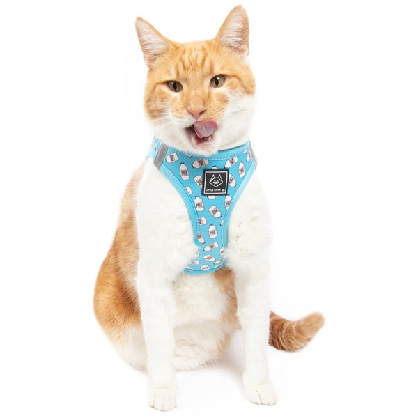Little Kitty Co. Cat Step-In Harness - Milk (Limited Edition)
