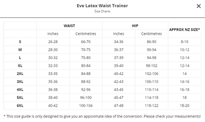 Eve Latex Waist Trainer