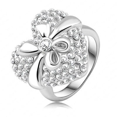 The Gift of Love Ring - A large heart-shaped statement ring.