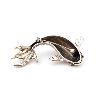 Cute Critters Brooch - An adorable koi fish brooch available in black, green, or red!