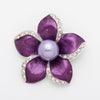 The Florist's Brooch - Anemone - A lovely floral brooch in four vibrant colours.