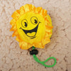Sunflower Purse Tote - An adorable yellow reusable shopping bag with a bright floral theme