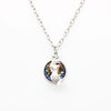 The Nereid's Heart Pendant - A lovely iridescent scaled necklace.