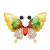 Cute Critters Brooch - Moth - An adorable moth-themed brooch, available in blue or red.