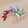 The Abstract Brooch - Grain II is a cute multi-coloured brooch styled to look like a sheath of grain. Unusual!