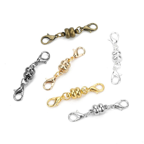 Stainless steel extension jewelry chains - Tail extender 60mm with hea