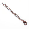 Cheeky Crafter Clip-On Chain Extender - A simple bracelet extender with a clasp on one end and a length of chain, allowing you to add extra length to a bracelet or necklace.
