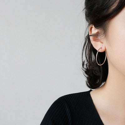 Essentials 925 Sterling Silver Hoop Earrings - Beautiful sterling silver hoop earrings, available in your choice of sizes. Available in: 10mm, 15mm, 20mm, 30mm, 40mm, 50mm, and 70mm. Snag a shiny silver bargain!