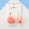 Teenytopia Mini Macaron Earrings - Adorable french hook earrings, designed to look like macarons but about half the size of the real thing.