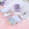 Teenytopia Trinket Tins - Lovely Lavender - A cute little metal trinket tin with a purple, lavender-themed colour palette.