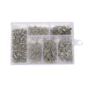 Cheeky Crafter 300 Piece Earring Making Kits - A small plastic kit containing an assortment of earring-making items.