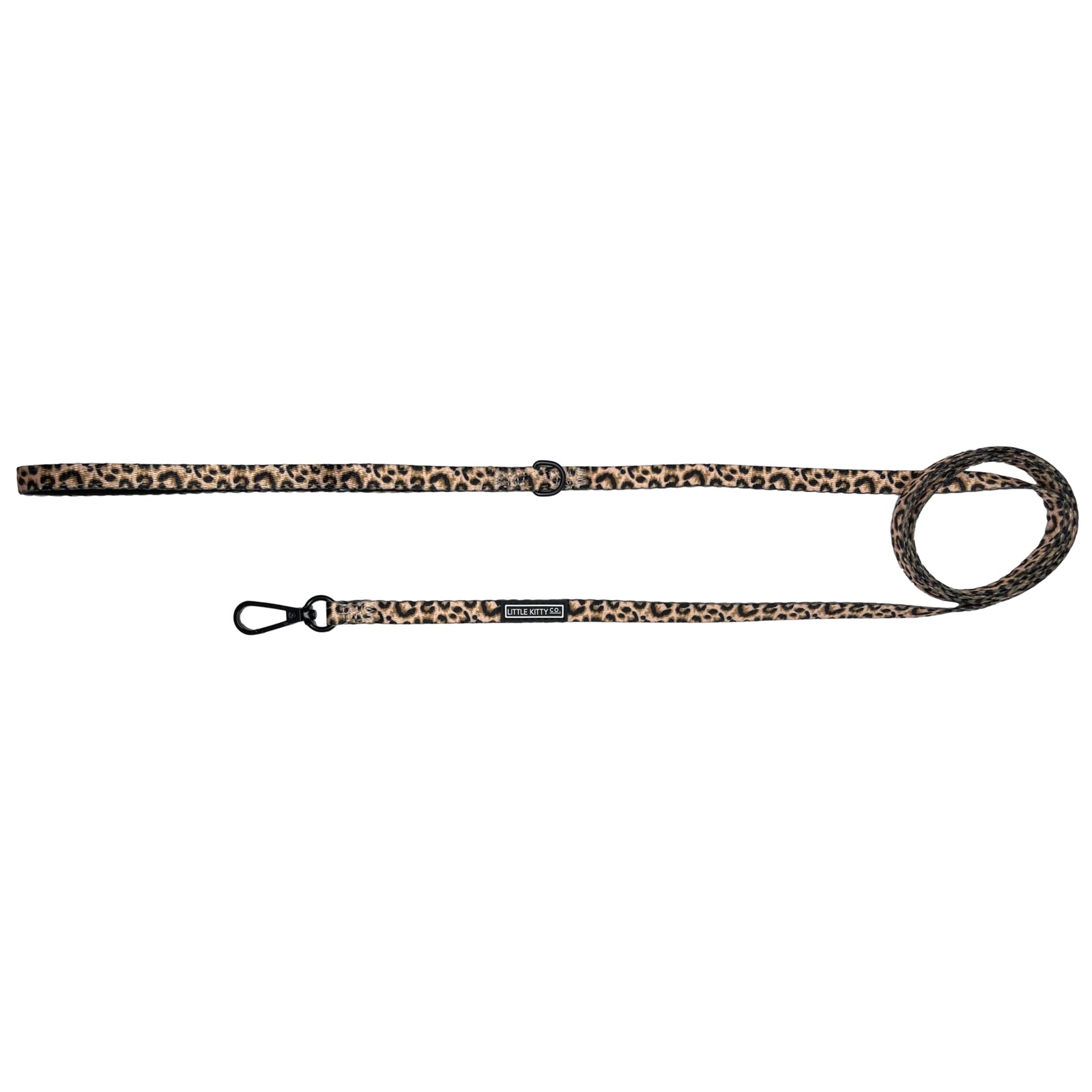 Little Kitty Co. Cat Leash - Luxurious Leopard | Luxurious Leopard is exactly what it sounds like: a classic leopard print pattern, perfect for your little wild cat. Available in collar, harness, and leash. Grab yours today!
