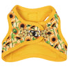 Little Kitty Co. Cat Step-In Harness - Sunny Vibes is the perfect way to rock that summer feeling all year round, with its bright yellow palette and bold sunflower print.