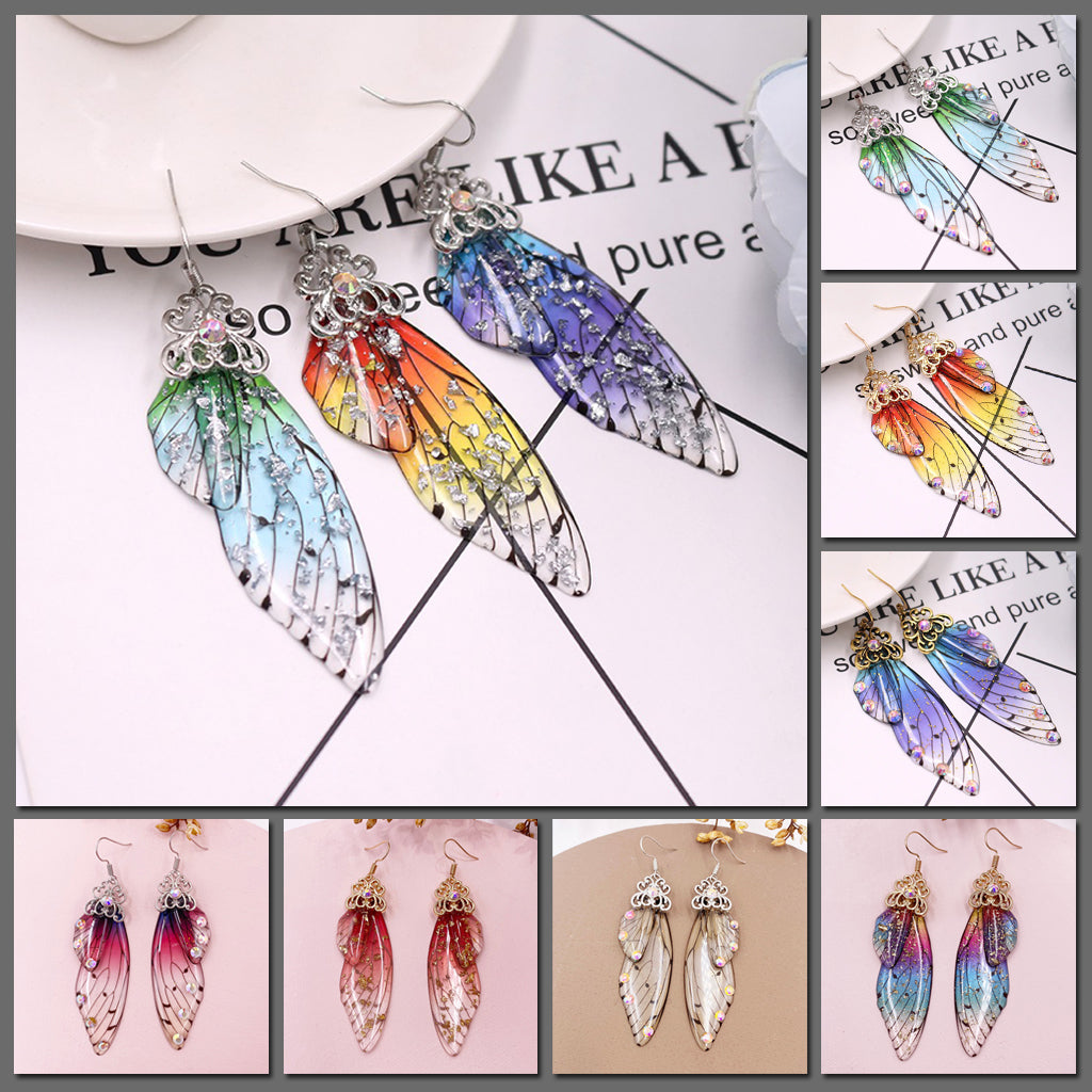Titania Fairy Wing Earrings