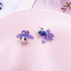 Amphitrite Earrings - Adorable tiny resin goldfish earrings.