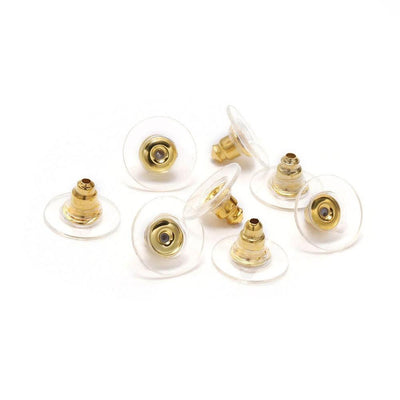 Earring Backs Kit - Bullet Clutch Backs, 100pc Kits