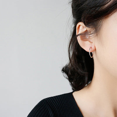 Essentials 925 Sterling Silver Hoop Earrings - Beautiful sterling silver hoop earrings, available in your choice of sizes. Available in: 10mm, 15mm, 20mm, 30mm, 40mm, 50mm, and 70mm. Snag a shiny silver bargain!