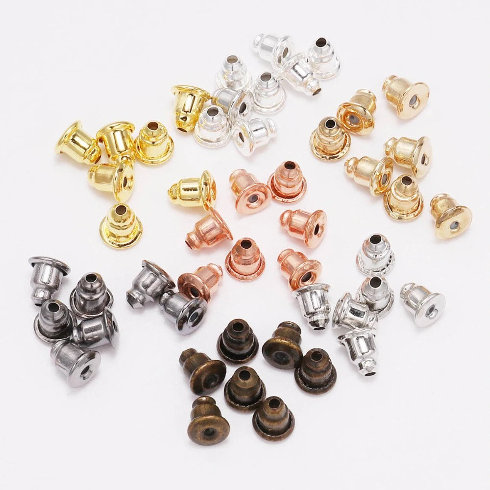 Loose Earring Backs - Bullet Style