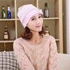 The Bow-Ka-Dot Beanie - An adorable adult beanie in pink or blue, polkadot with a cute bow on the side.