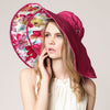 The Gorgeous Gemini 2-in-1 Sunhat - A large-brimmed sunhat available in an assortment of lovely colours.