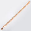 Damodice Spiral Chain Bracelet - A beautiful rose gold spiral chain bracelet that looks like it's made out of twisted strands of gold.