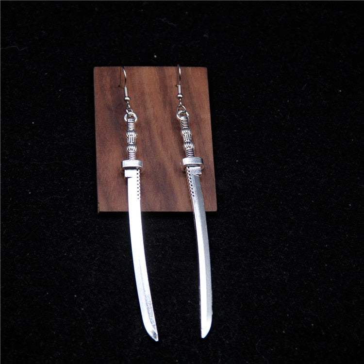 Teenytopia Kooky Katana Earrings - Itty bitty lil' swords for your earlobes!  So cute!