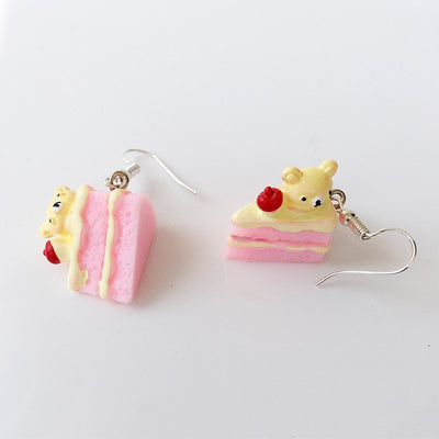 Teenytopia Petite Patisserie Earrings - adorable resin earrings made to resemble tiny, delicious cakes. Very cute!