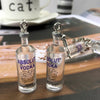 Teenytopia Top Shelf Vodka Earrings - Adorable earrings adorned with tiny resin charms designed to look like bottles of Absolut Vodka.