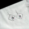 Teenytopia Card Shark Earrings - Cute earrings with playing card charms attached.