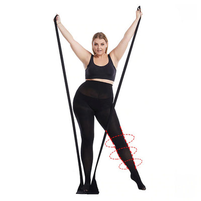 Essentials Queen-Size Ultra-Stretch 60D Opaque Tights - Super-stretchy pantyhose for the plus size person!